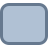 Rectangle arrondi icon