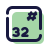 32 進数 icon