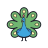 Peacock icon