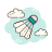 Shuttlecock icon