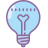 Bombilla globo icon