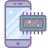 Smartphone RAM icon