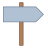 Placa de sinalização icon
