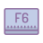 Клавиша F6 icon