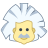 Albert Einstein icon