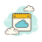 Cloud-Kalender icon