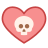 crâne-cœur icon