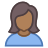 Person Female Skin Type 6 icon