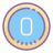 Circled 0 icon