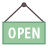 Open Sign icon