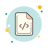 Arquivo de código icon