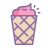 Ice Cream in Waffle icon