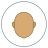 丸で囲まれたユーザー ニュートラル スキン タイプ 5 icon