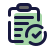 Clipboard Approve icon