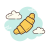 Croissant icon