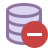 Eliminar base de datos icon