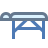 Алюминиевый массажный стол icon