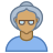 Person Old Female Skin Type 5 icon