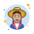 bolivianisches Mädchen icon