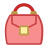 Sac à main rouge icon