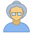 사람-노인-여성-피부-유형-4 icon