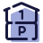 Parking and 1st Floor icon
