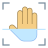 Handflächenscan icon