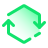 Hexagon Synchronize icon