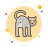 Trasero de gato icon