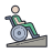 rampa per sedie a rotelle icon