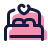 Cama matrimonial icon