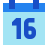 Kalender 16 icon