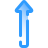 Freccia lunga su icon