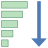 Descending Sorting icon