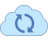 Sincronizzazione cloud icon