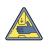 Предупреждение о защемлении конечностей icon