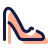 Женская обувь - вид сбоку icon