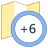 Zeitzone +6 icon