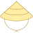 Sombrero asiático icon