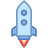 Gestartete Rakete icon