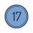 17 Circled C icon