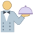 Waiter icon