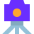 三脚架上的相机 icon