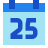 カレンダー25 icon