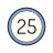 25 círculos icon