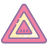 Avertissement de danger clignotant icon