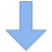 Flecha grossa apontando para baixo icon