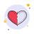 Half Heart icon