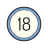 18 cercles icon