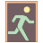 Notausgangsschild icon